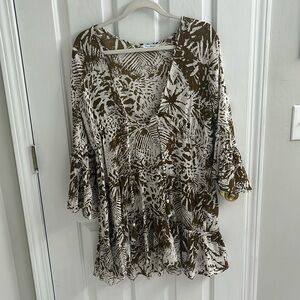 Blue Island mini dress. Size M